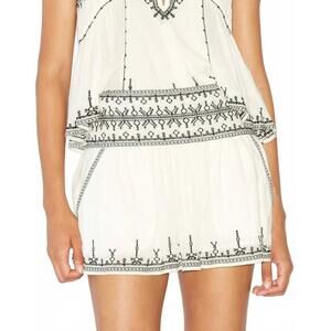 NEW MARANT ETOILE picadilia skirt in ecru